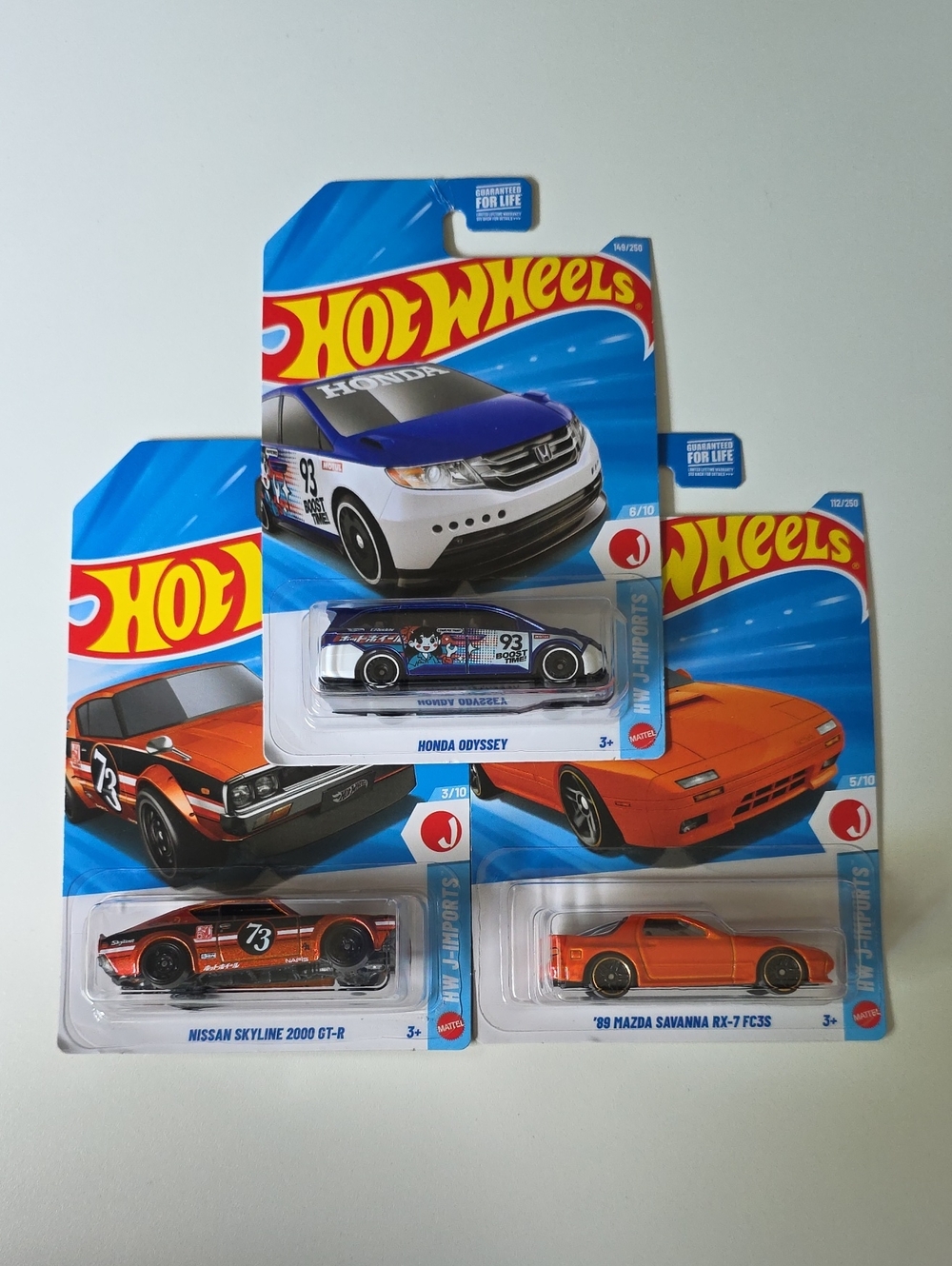 Hot Wheels HW J-Imports  – Honda, Mazda, Nissan